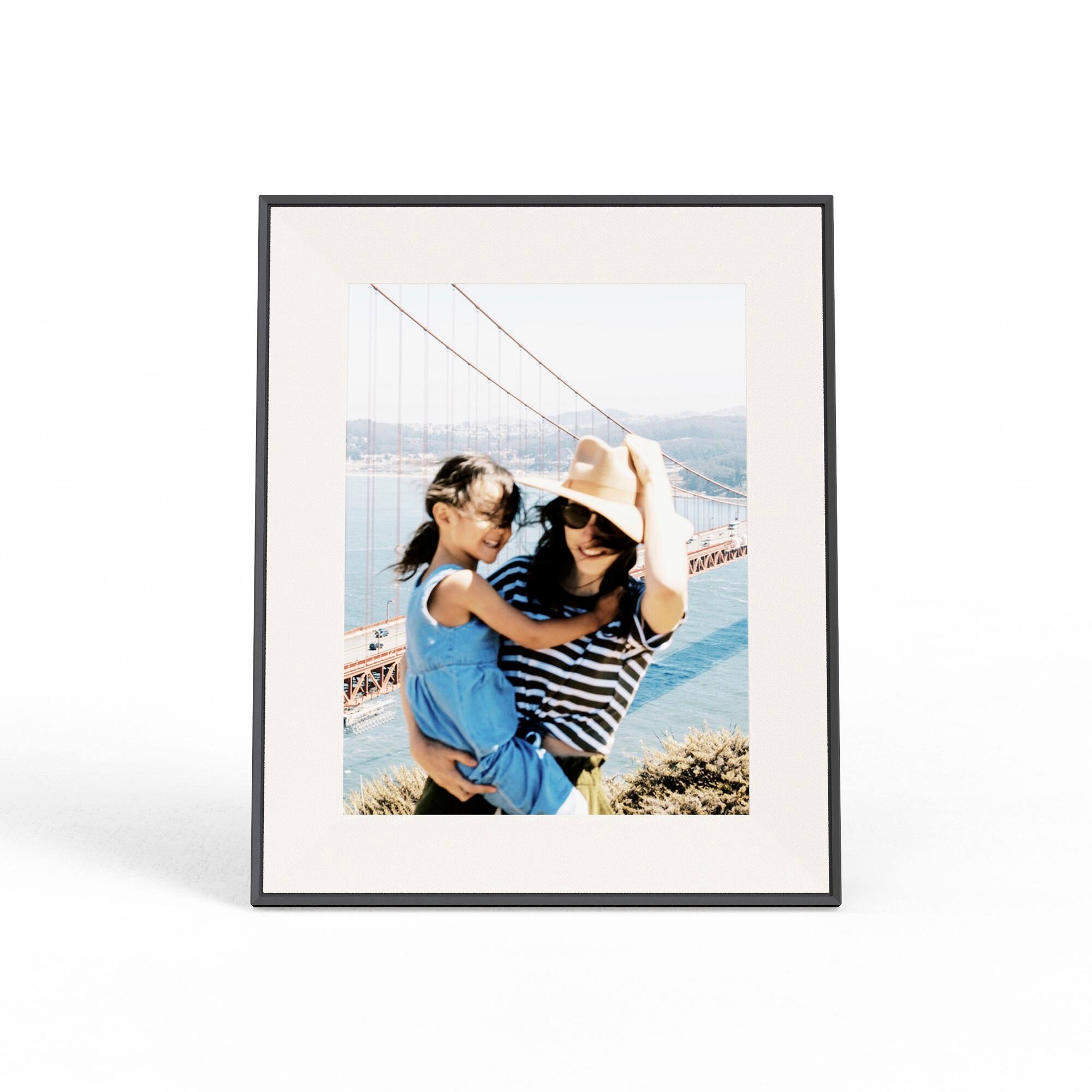 Aura 12" HD WiFi Aspen Carbon with Paper Mat Digital Photo Frame